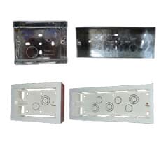 Siemens Metal Box and PVC Switch Box