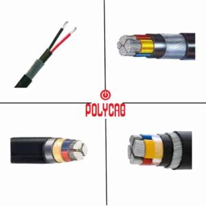 Polycab Armoured Aluminium LT Cable PVC/XLPE Insulated Overall PVC Sheathed 1100 Volts