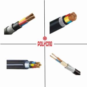 Polycab Armoured Copper LT Cable PVC/XLPE Insulated Overall PVC Sheathed 1100 Volts