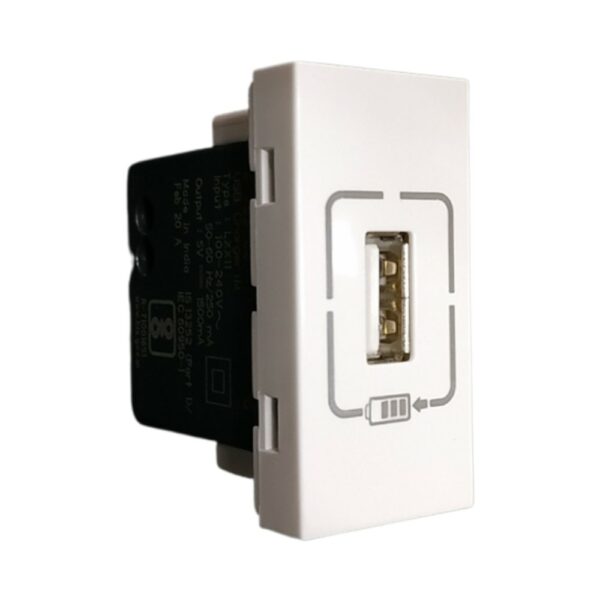 Buy Legrand Myrius 1.5A Modular USB Socket 1M White Online at Best Prices
