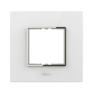 Buy GM FourFive Casaviva Modular Plate Cover + Frame Glossy White ...