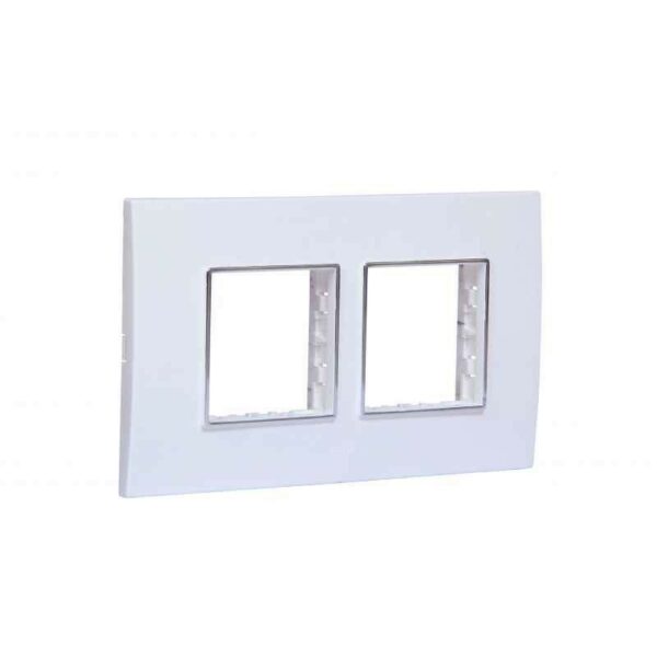 GM FourFive Casaviva Modular Plate Cover + Frame Glossy White PX SF 04 017 GWH