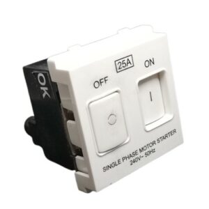 EW217WHI Honeywell MK EVO 25A Modular Motor Starter Switch 2M White EW217WHI-front