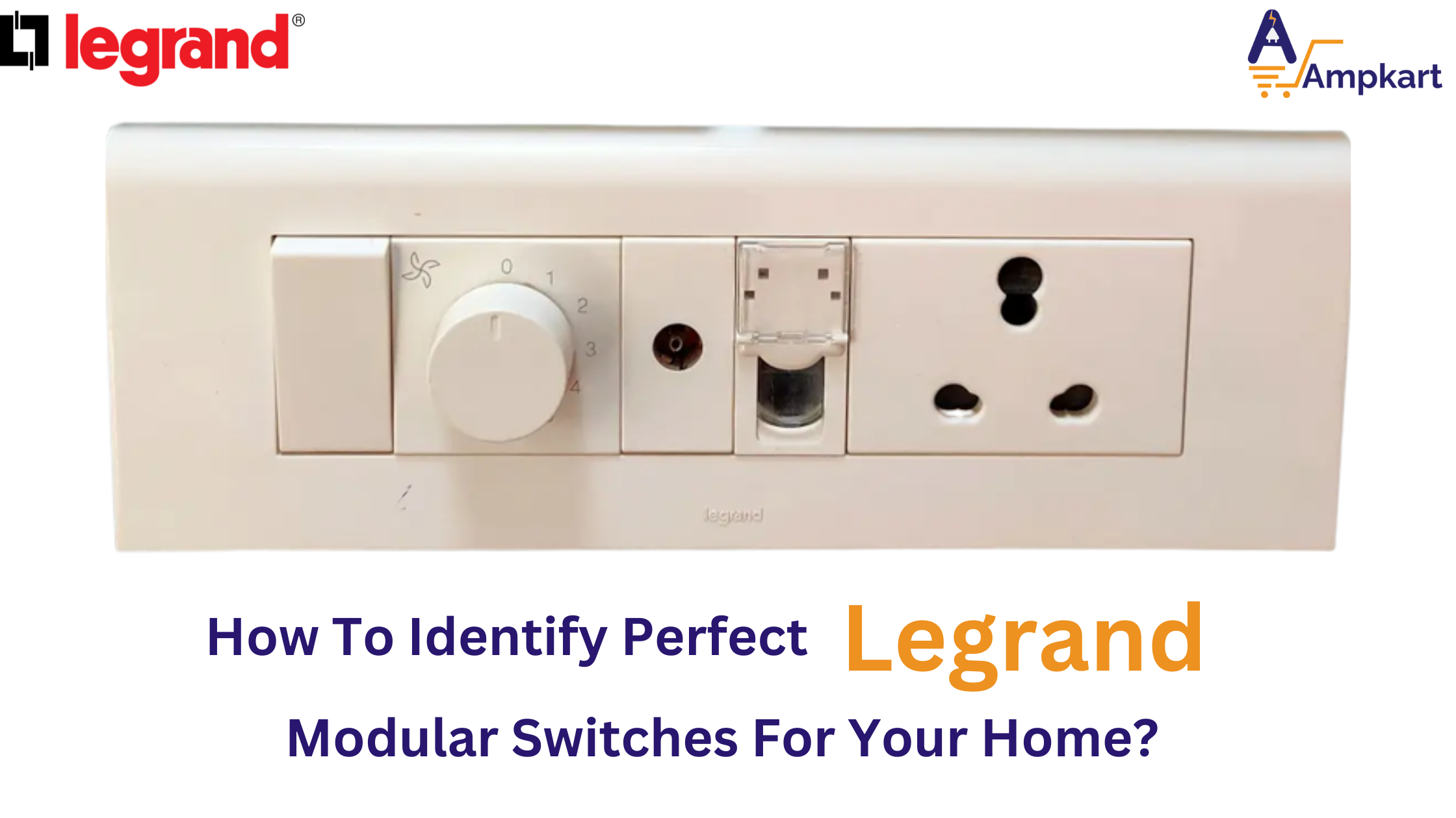 Legrand modular switch