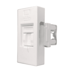 HW493WHI Honeywell Impact Modular Cat6A RJ45 Computer Socket 1M White