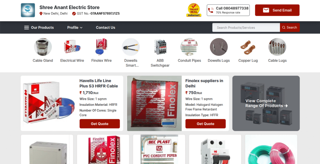 Buy Top 10 Modular Switch & Socket Suppliers in India in [year] Online at Best Prices