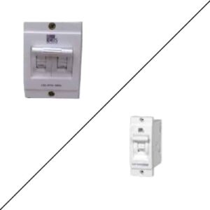 C&S Electric MCB 4.5kA 'C' Non Modular Mini WiNtrip Pure White
