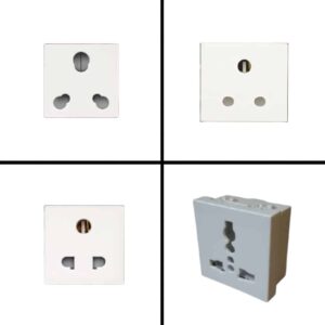 Honeywell MK Citric Modular Socket 2M White