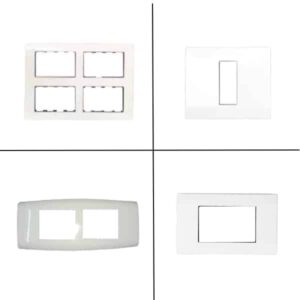 Honeywell MK Wraparound Modular Plate Cover + Frame White