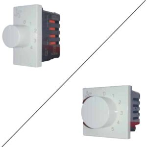 Legrand Myrius Modular Step Fan Regulator 100W White