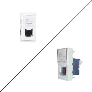 Legrand Myrius Modular RJ45 Computer Socket 1M White