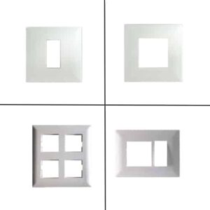 Schneider Livia Modular Plate Cover + Frame White?